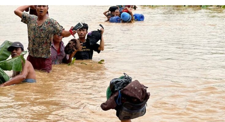 Myanmar battles Yagi floods as Vietnam begins clear-up